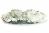 Gemmy Apophyllite Crystals with Stilbite - India #243898-1